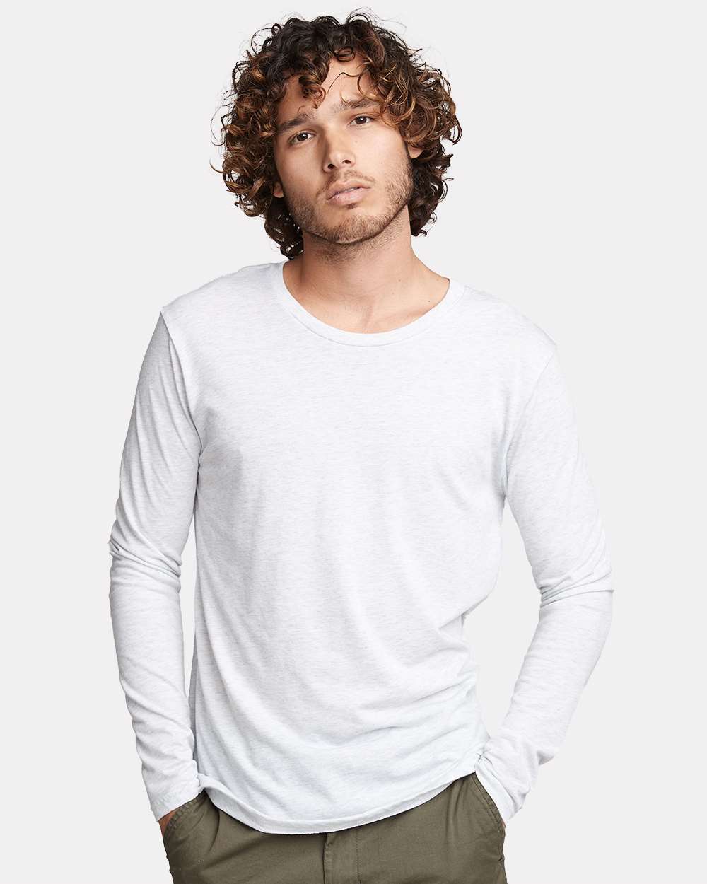 Next Level Triblend Long Sleeve Crew Neck T-Shirt
