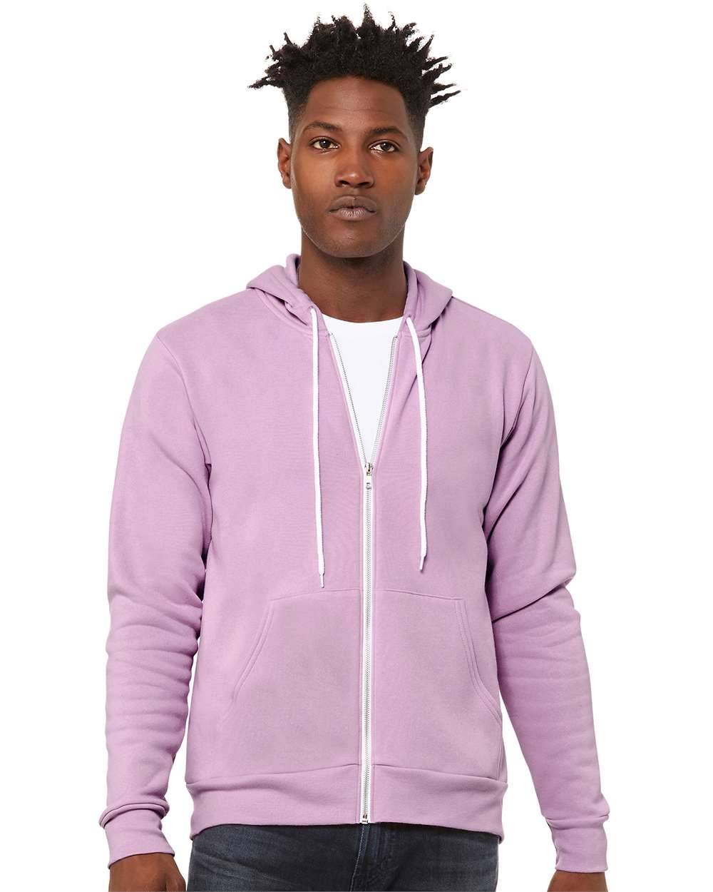 000035 Bella+Canvas® Unisex Sponge Fleece Full-Zip Hoodie