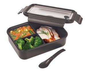 Three Compartment Food Storage Bento Box