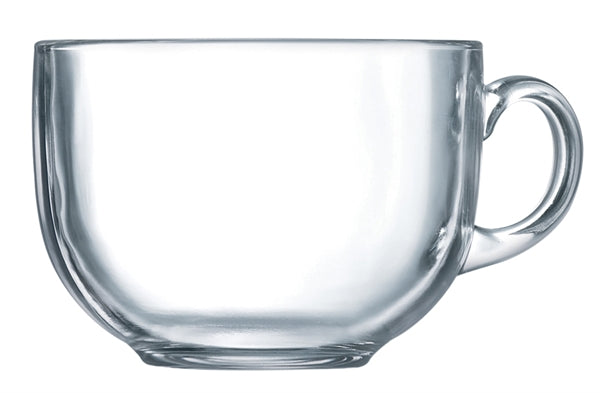 Jumbo Latte 24.5oz clear glass