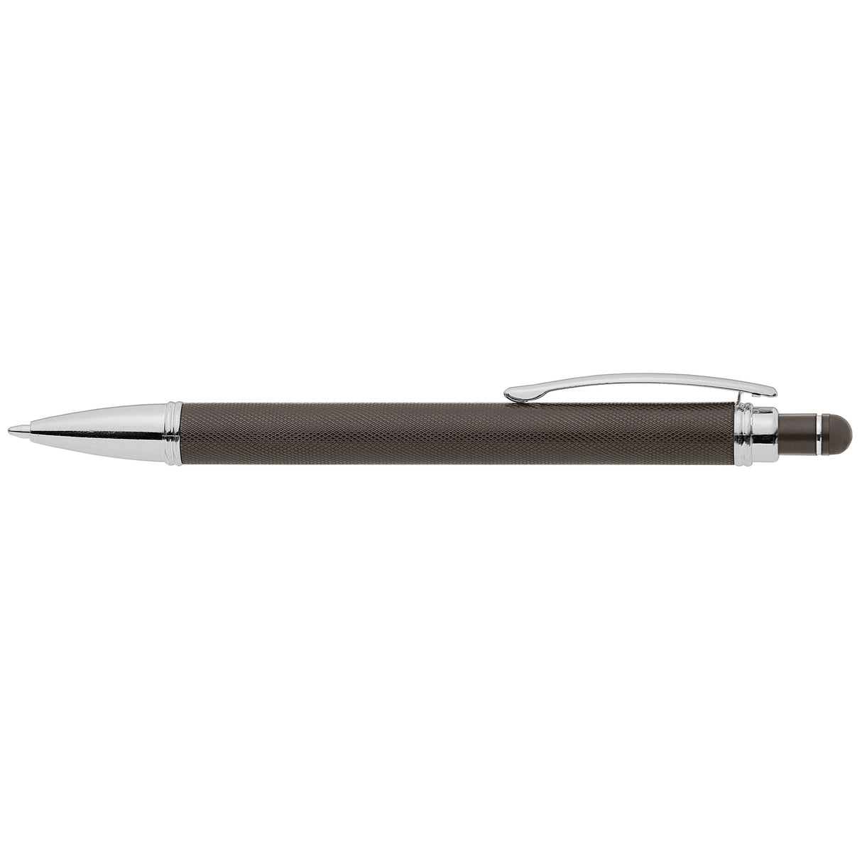 Phoenix Micro Knurl Pen w/ Stylus - Laser