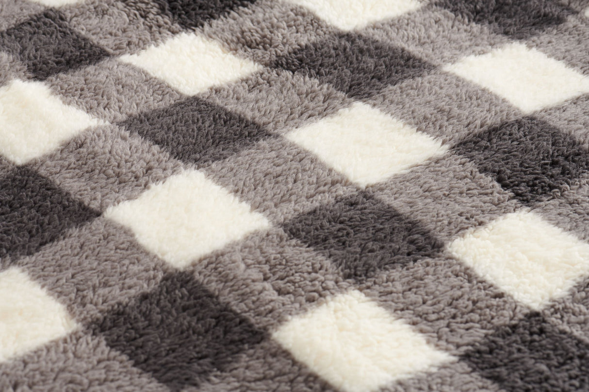 Field & Co.® Double Sided Plaid Sherpa Blanket