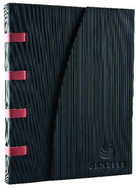 Andaman Journal black with magnetic fold over closure