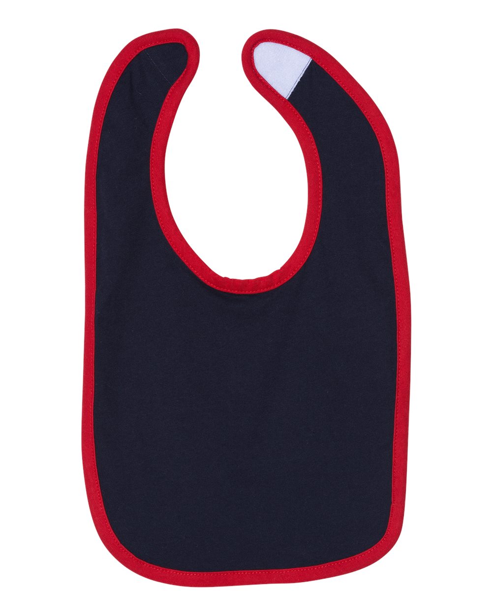 Rabbit Skins Infant Contrast Trim Premium Jersey Bib