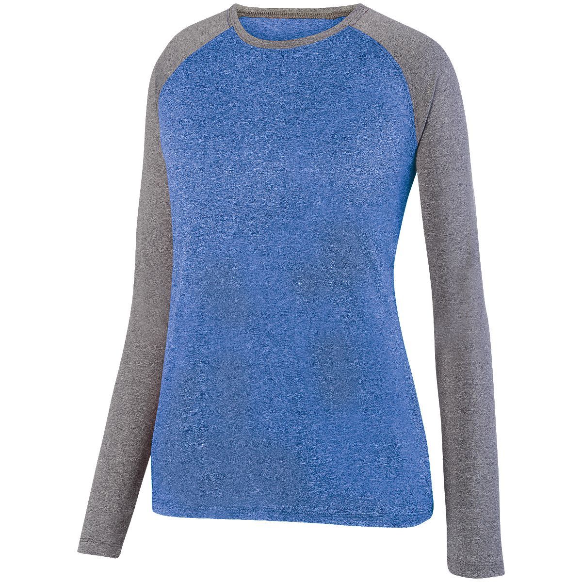 Ladies' Kinergy Two Color Long Sleeve Raglan Tee