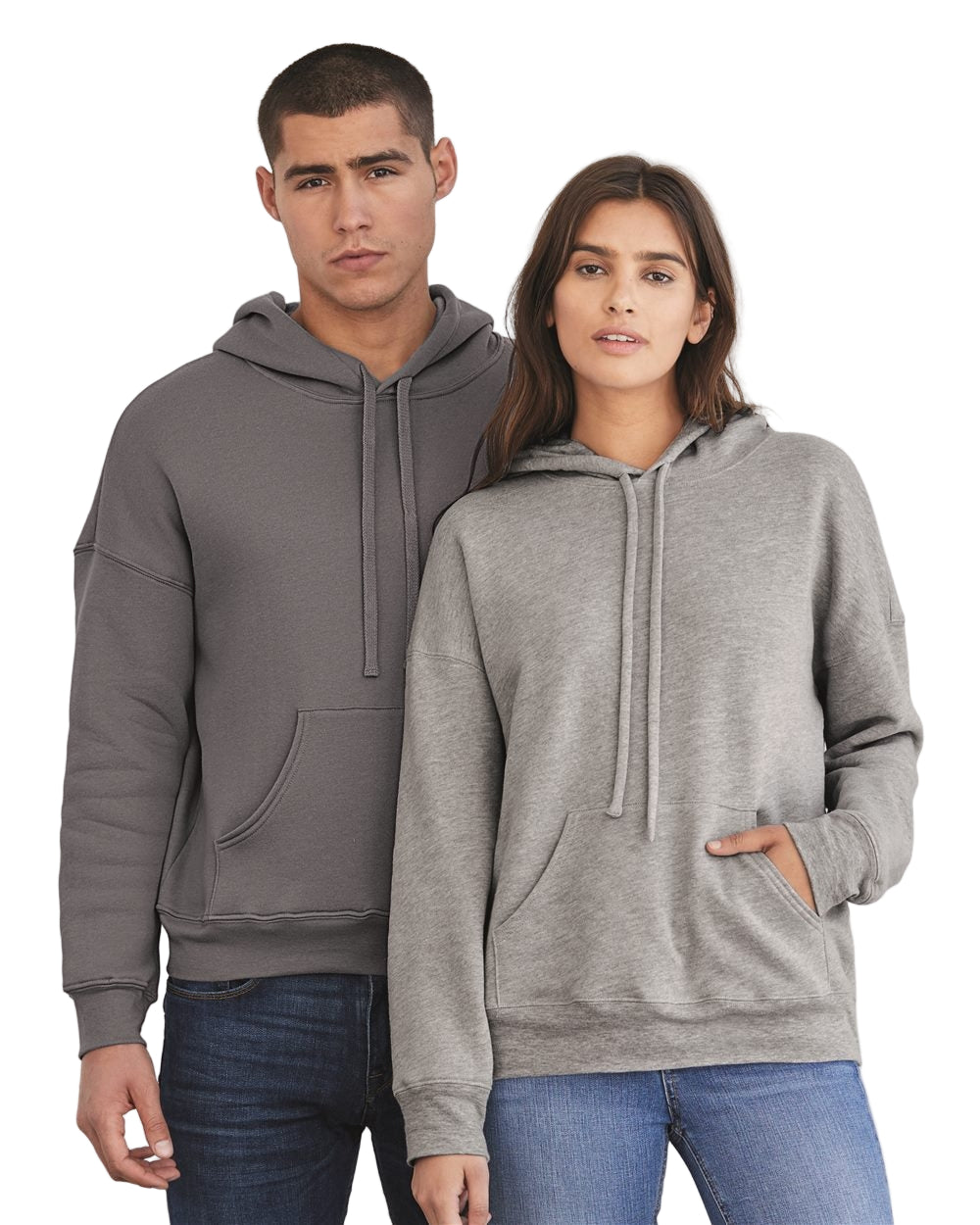 Bella+Canvas® Unisex Sponge Fleece Drop Shoulder Hoodie