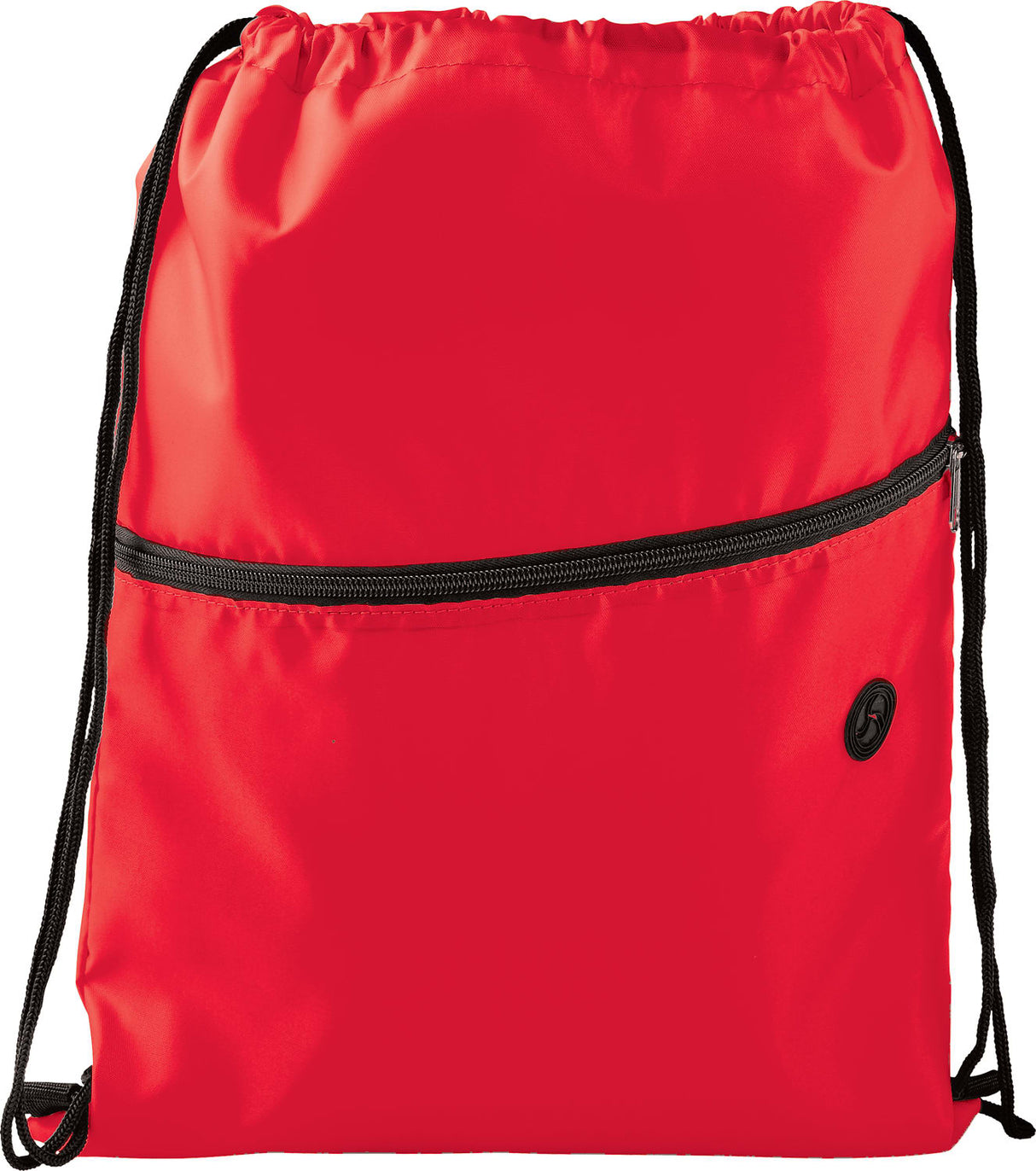 Insulated Zippered Drawstring Bag