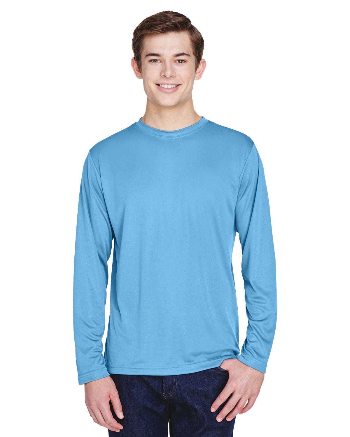 000193 Team 365 Men's Zone Performance Long-Sleeve T-Shirt