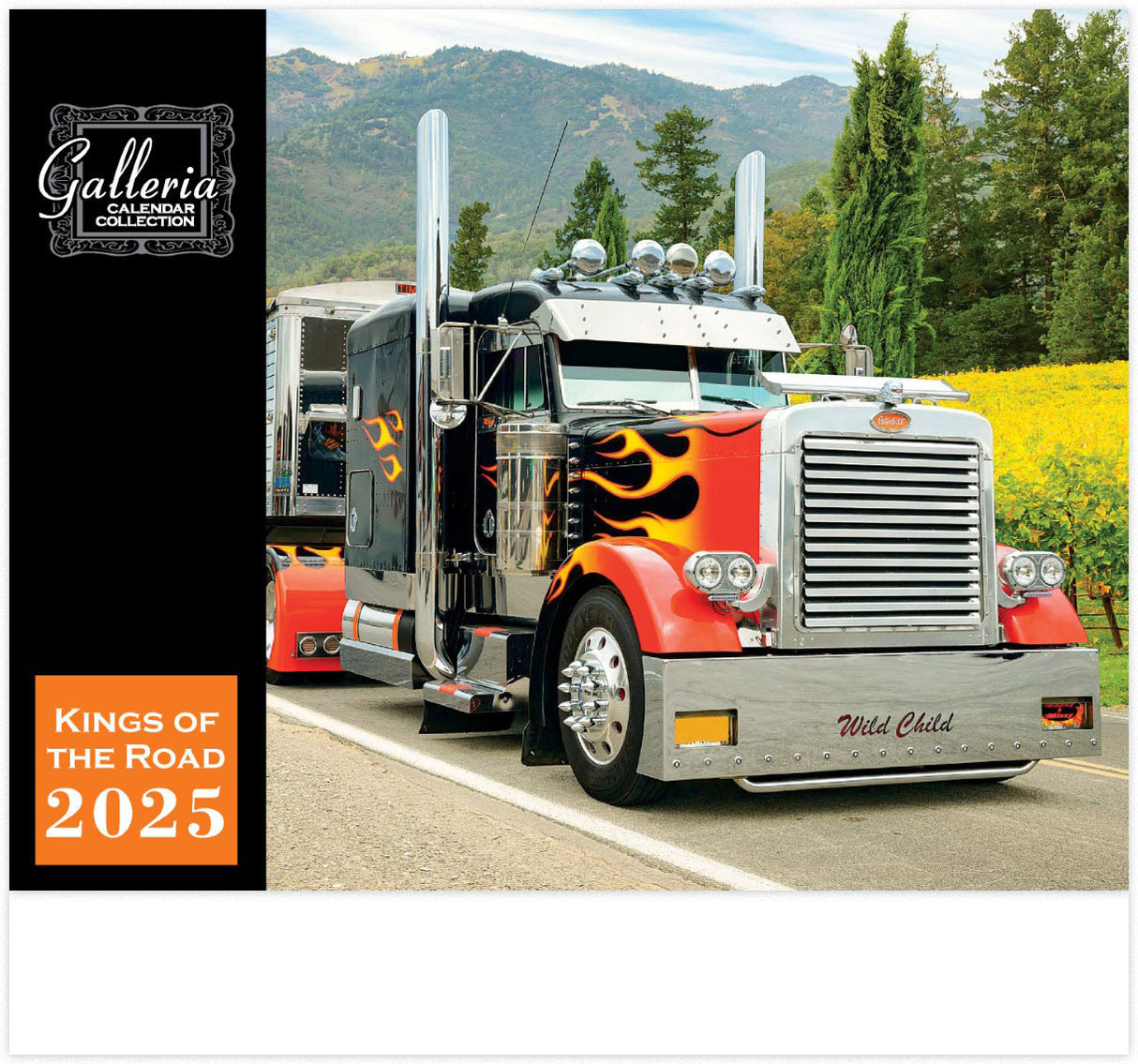 Galleria Wall Calendar 2025 Kings of the Road