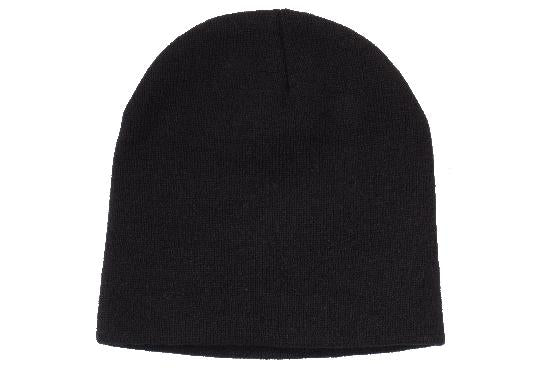 000966 Rolled Down Acrylic Toque Beanie