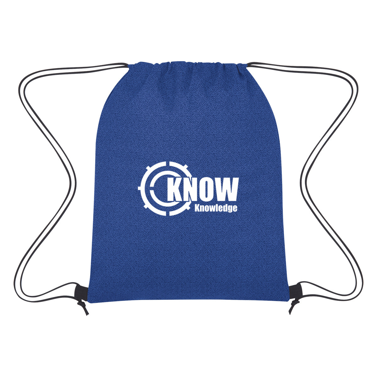 Heathered Non-woven Drawstring Backpack