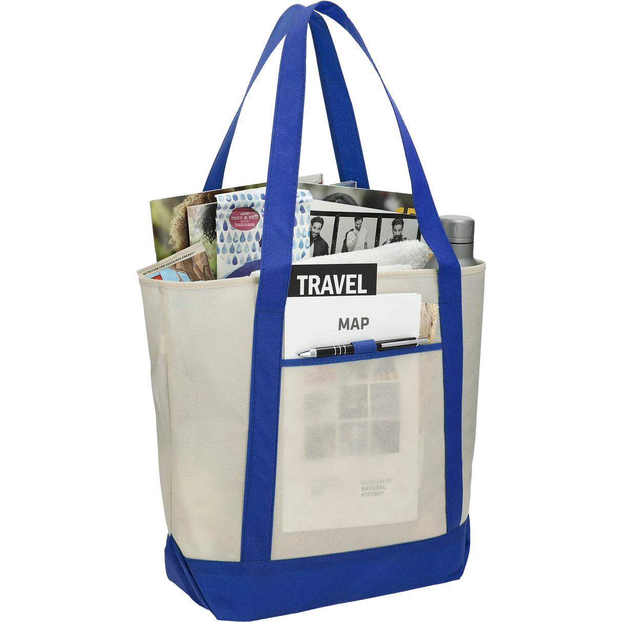 Lighthouse Non-Woven Boat Tote