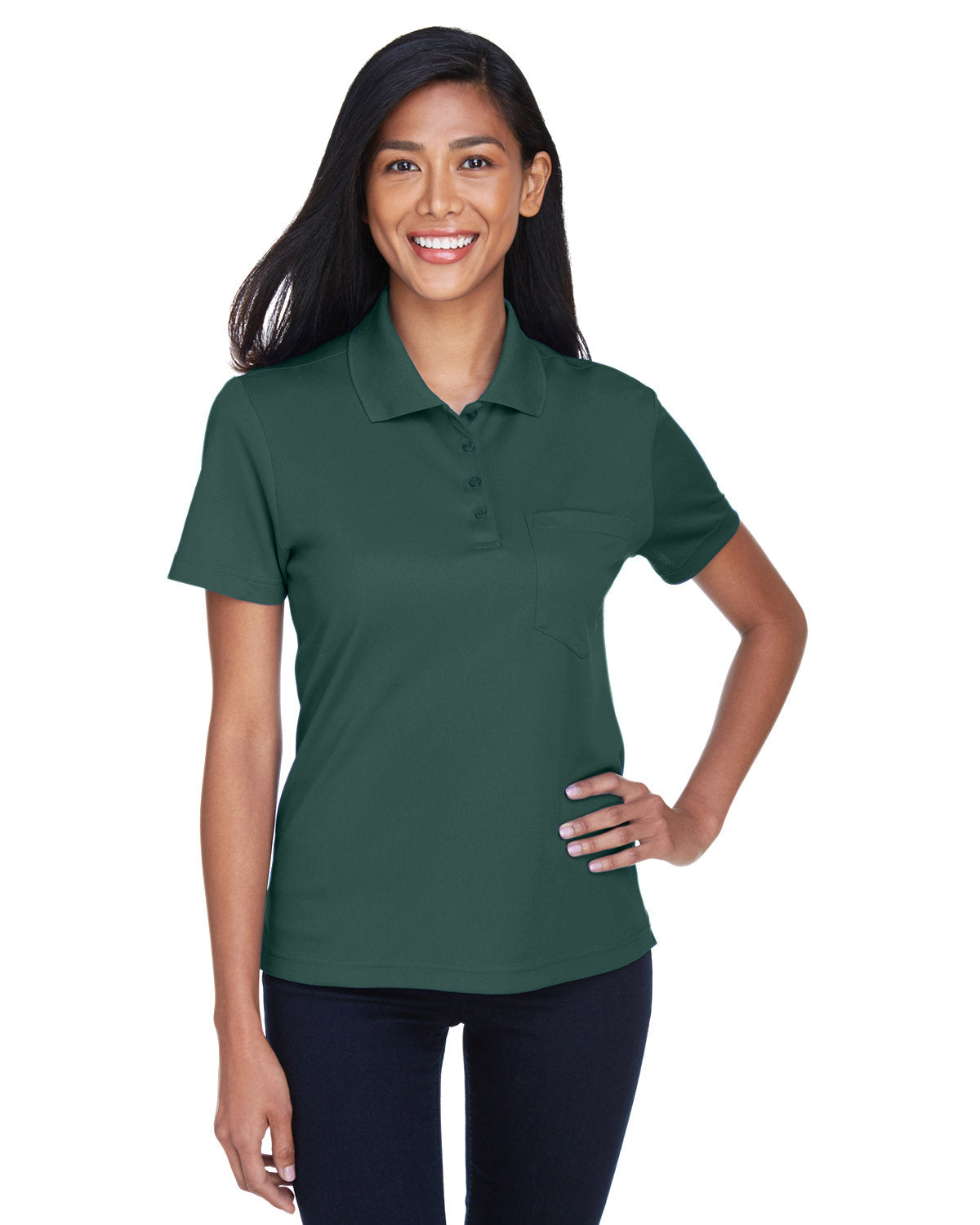 CORE 365 Ladies' Origin Performance Piqué Polo with Pocket