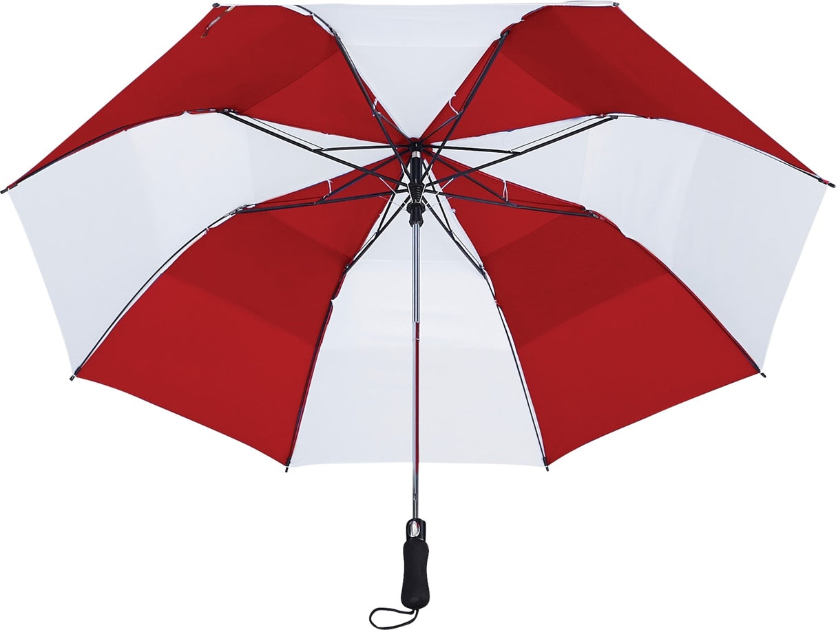 58" Vented Auto Open Folding Golf Umbrella