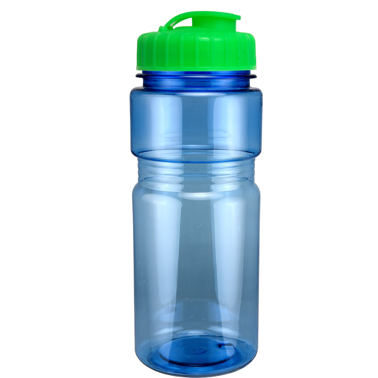 20 Oz. Translucent Recreation Bottle w/ Flip Top Lid