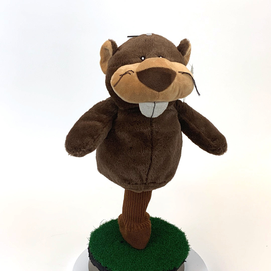 Cuddle Pals Head Cover "Birdie the Beaver" w/Golf Shirt
