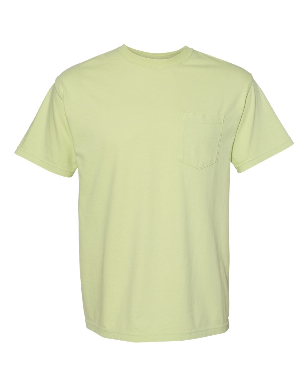 000444 Comfort Colors® Garment-Dyed Heavyweight Pocket T-Shirt