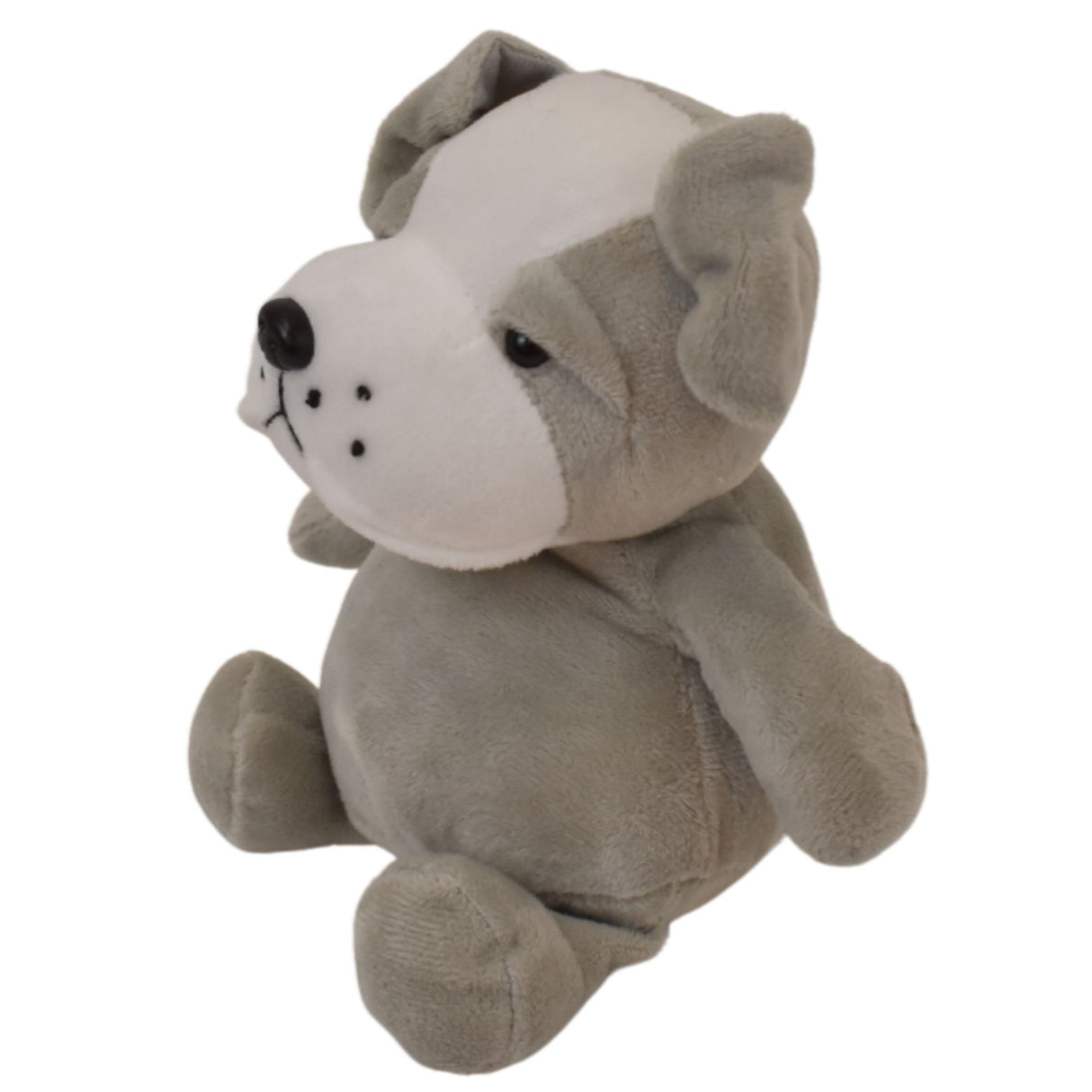 6" Mini Me Gray Brooklyn Bulldog w/T-Shirt