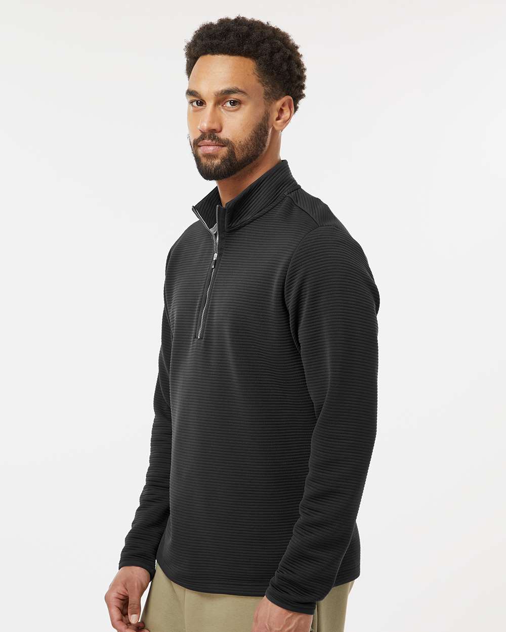 Adidas® Spacer Quarter-Zip Pullover
