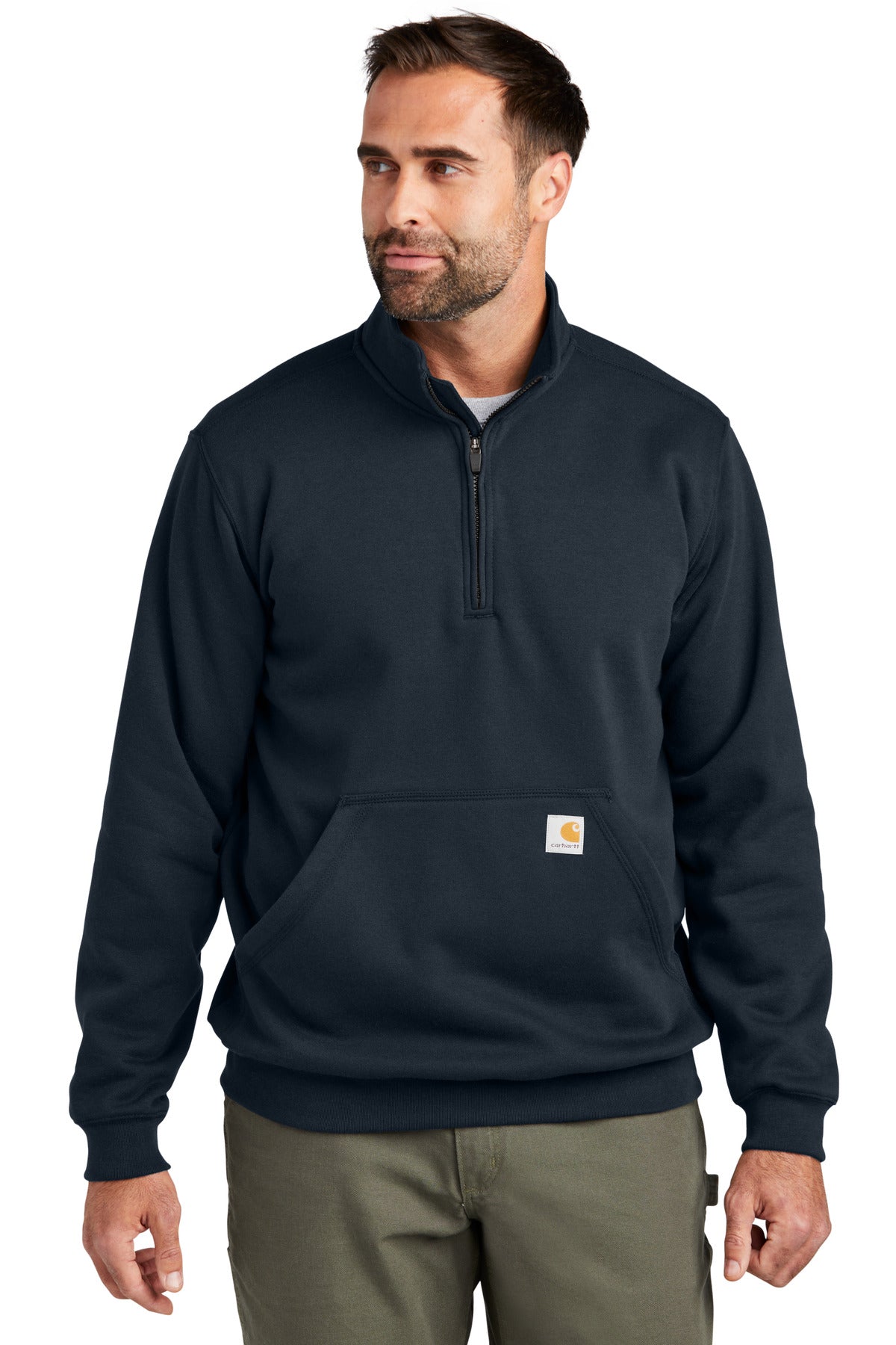 Carhartt Midweight ¼ Zip Mock Neck Sweatshirt