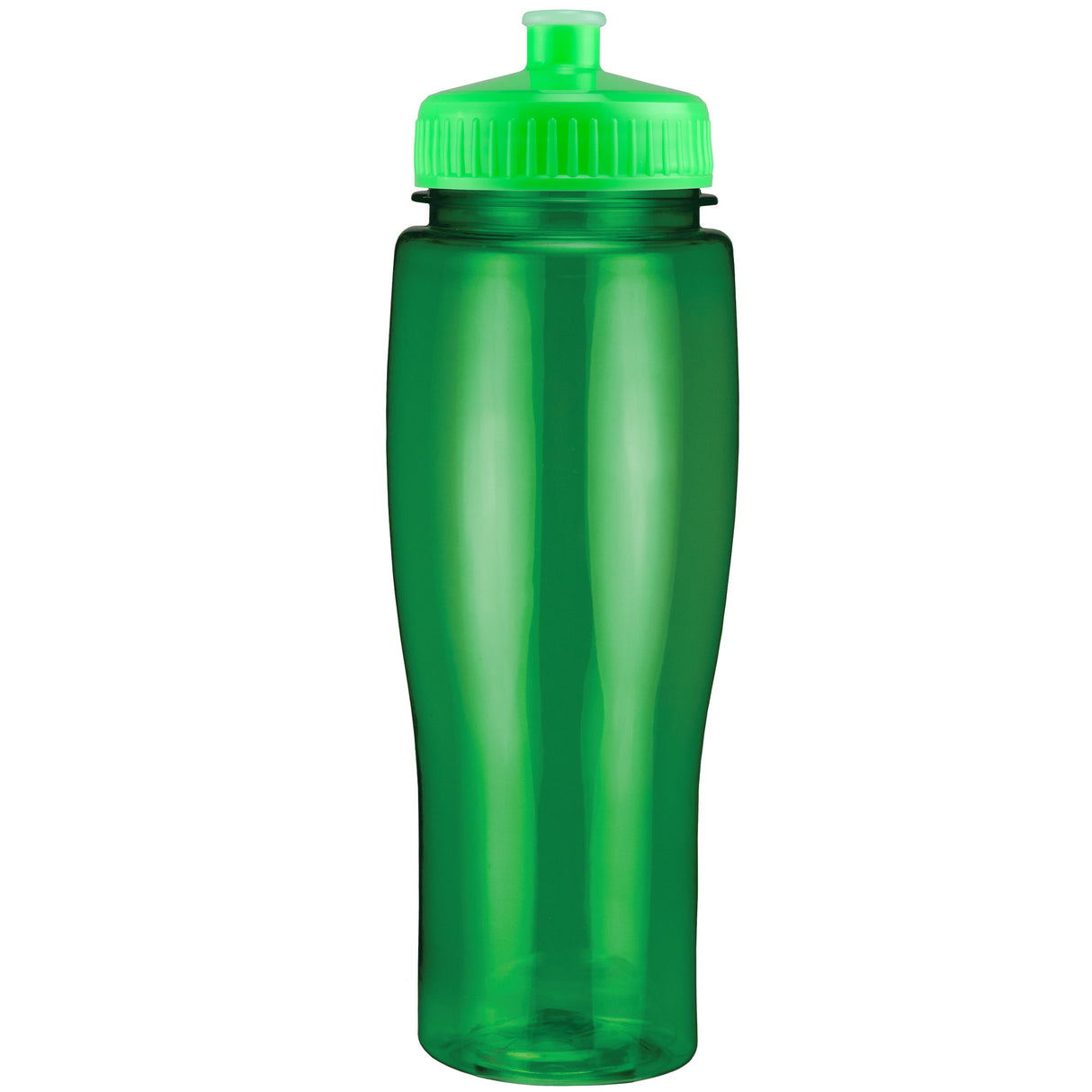 24 Oz. Contour Translucent Bottle w/ Push Pull Lid