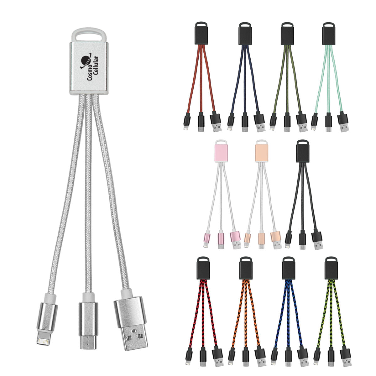 3-in-1 Braided Charging Buddy