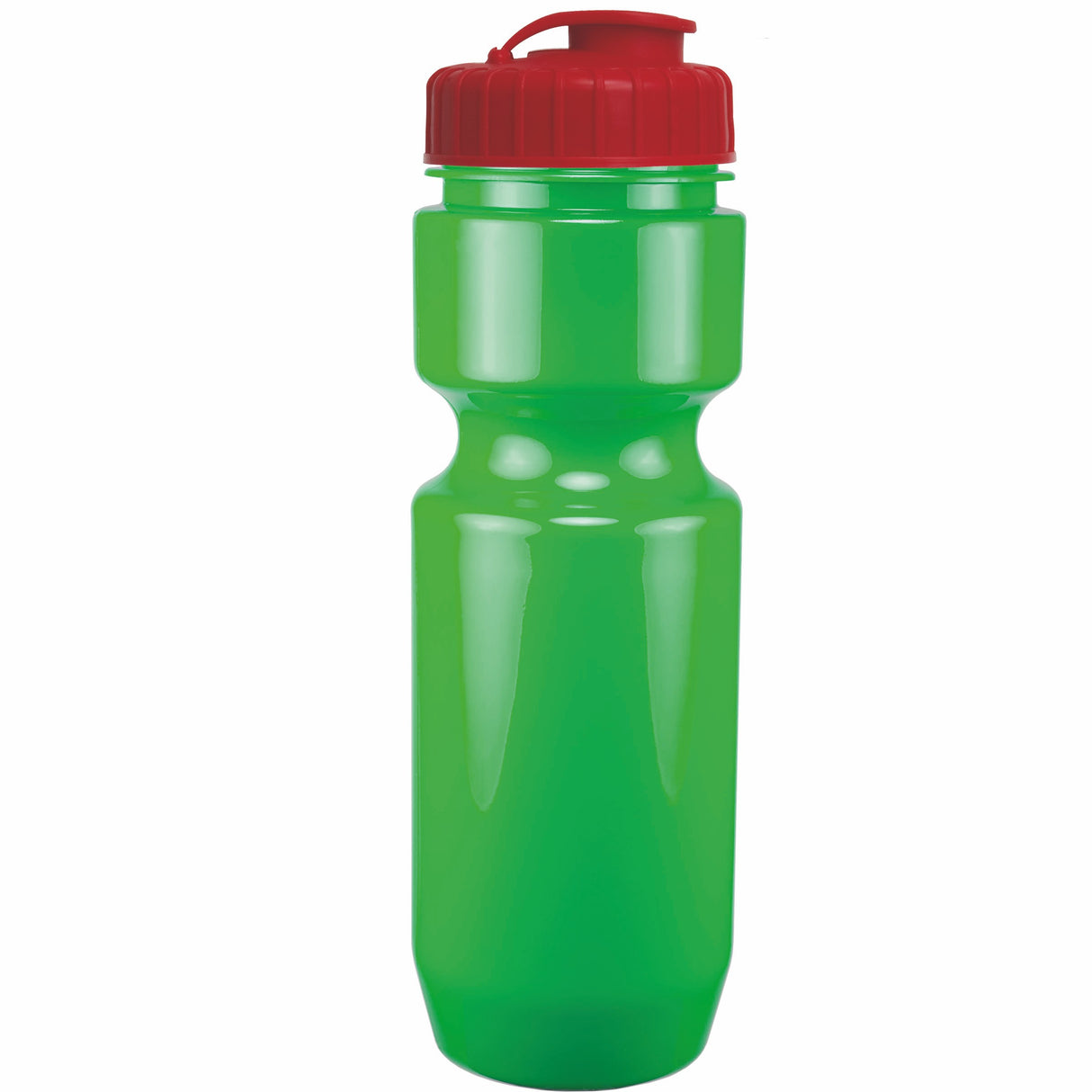 22 Oz. Bike Bottle w/ Flip Top Lid - Solid Colors