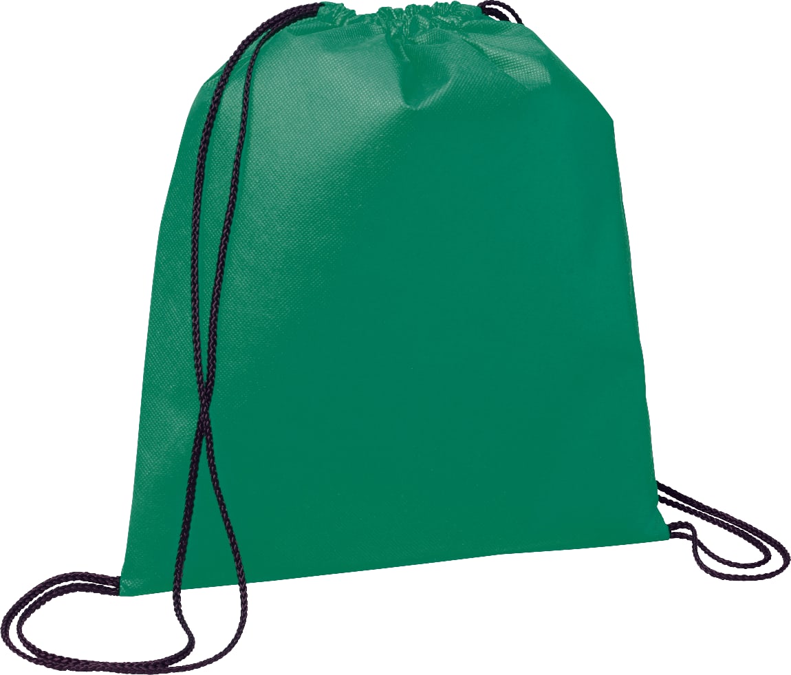 Evergreen Non-Woven Drawstring Bag
