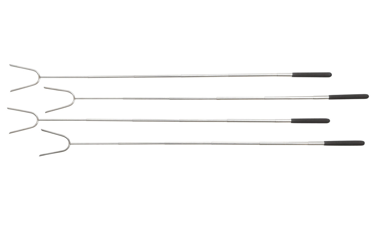 Extendable 34" Roasting Sticks with Carrying Case