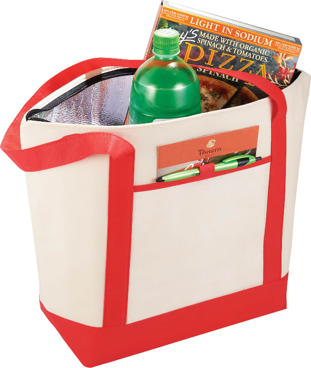 Lighthouse 24-Can Non-Woven Tote Cooler