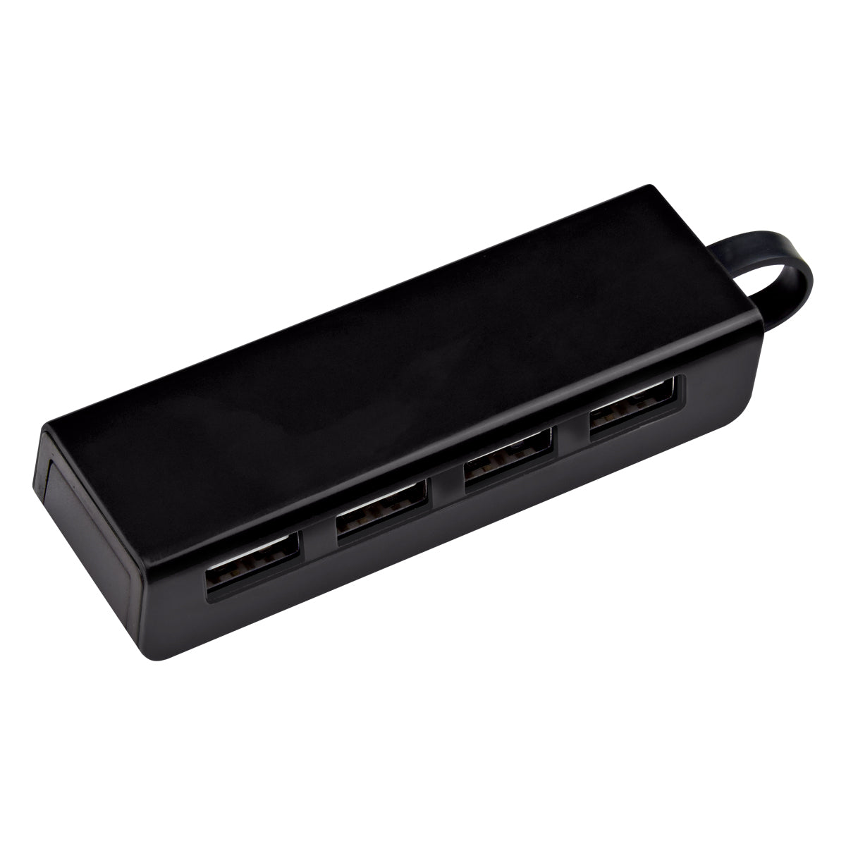 4-port Traveler Usb Hub With Phone Stand