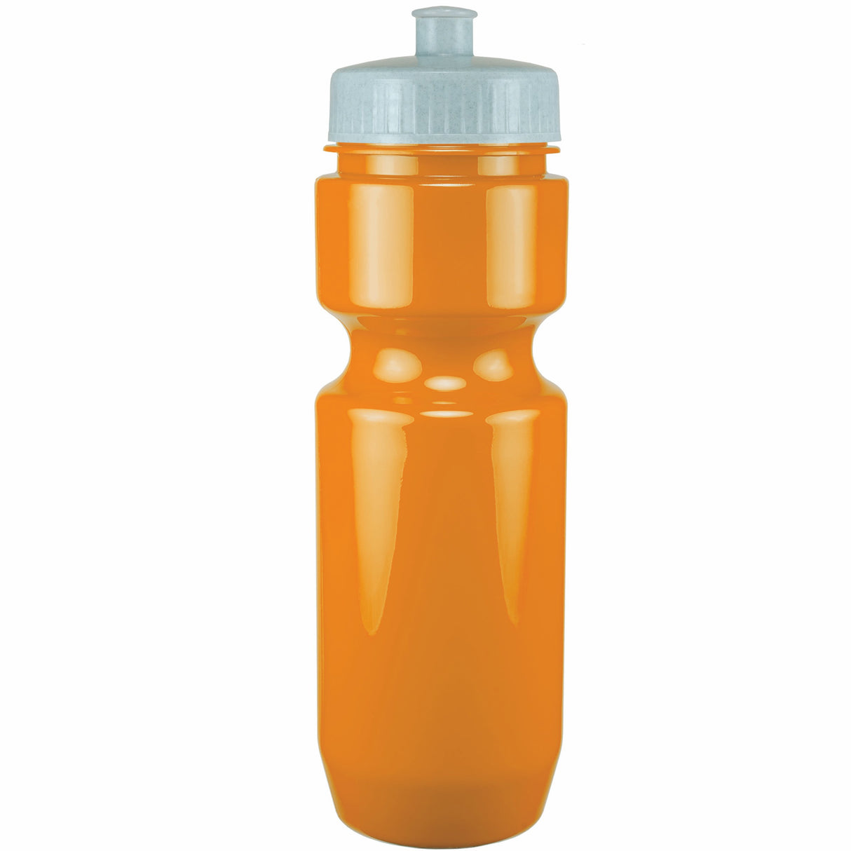 22 Oz. Bike Bottle w/ Push Pull Lid - Solid Colors