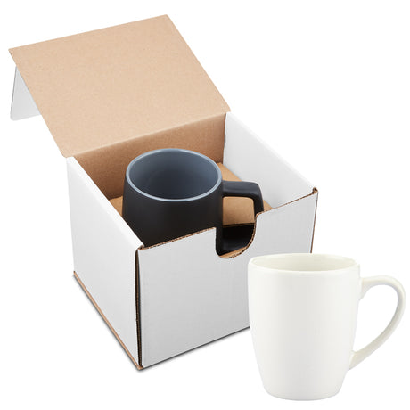 12 Oz. Contemporary Challenger Caf√© Ceramic Mug Gift Set