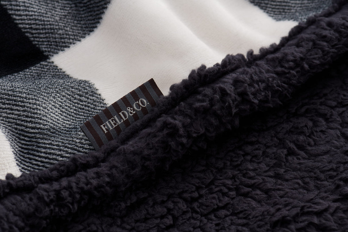 Field & Co.® Buffalo Plaid Sherpa Blanket