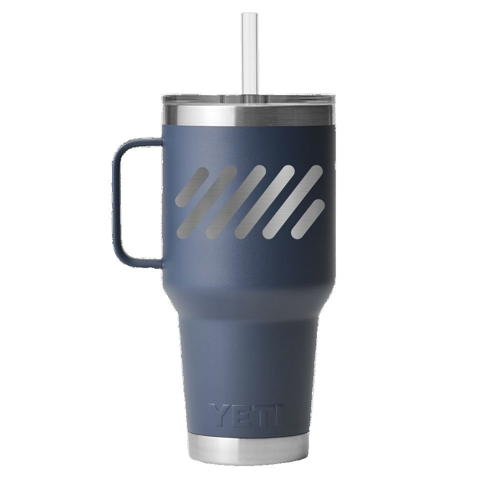 Custom Yeti Rambler 35 Oz (1L) Mug W/ Straw Lid