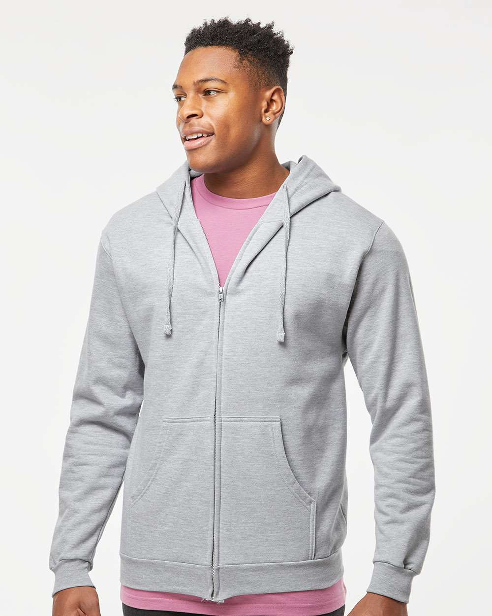 Tultex® Unisex Full-Zip Hooded Sweatshirt