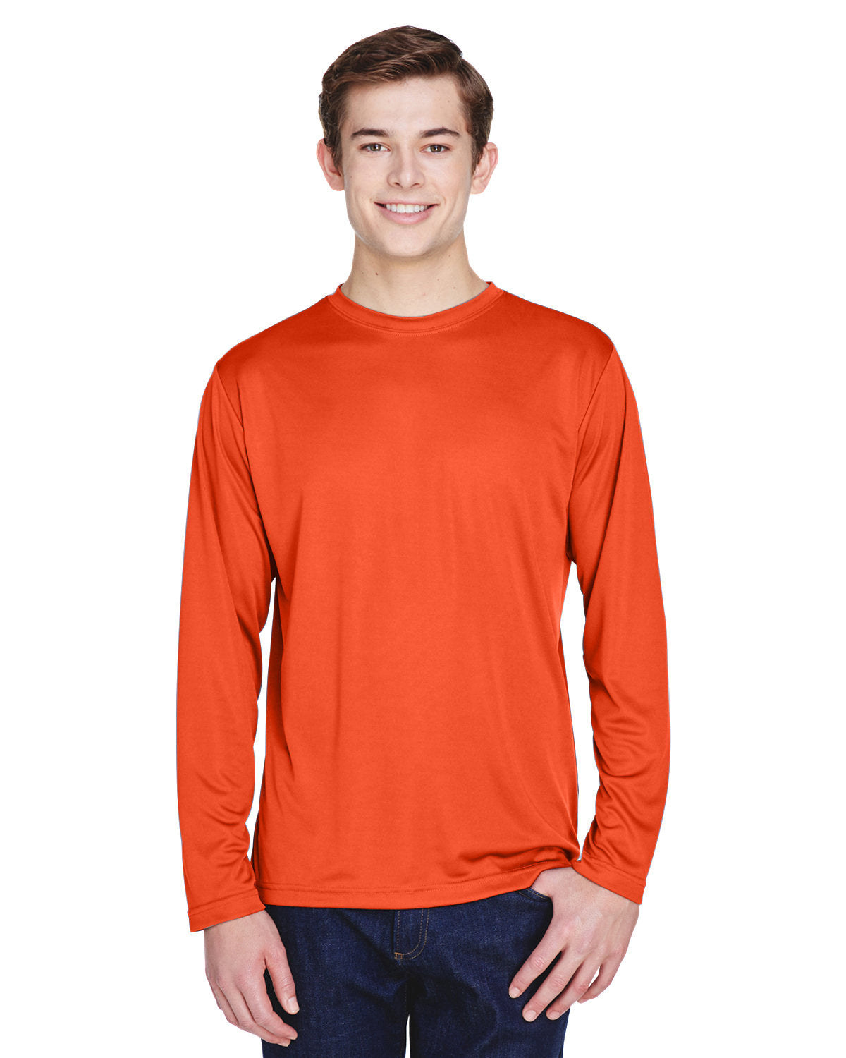 000193 Team 365 Men's Zone Performance Long-Sleeve T-Shirt