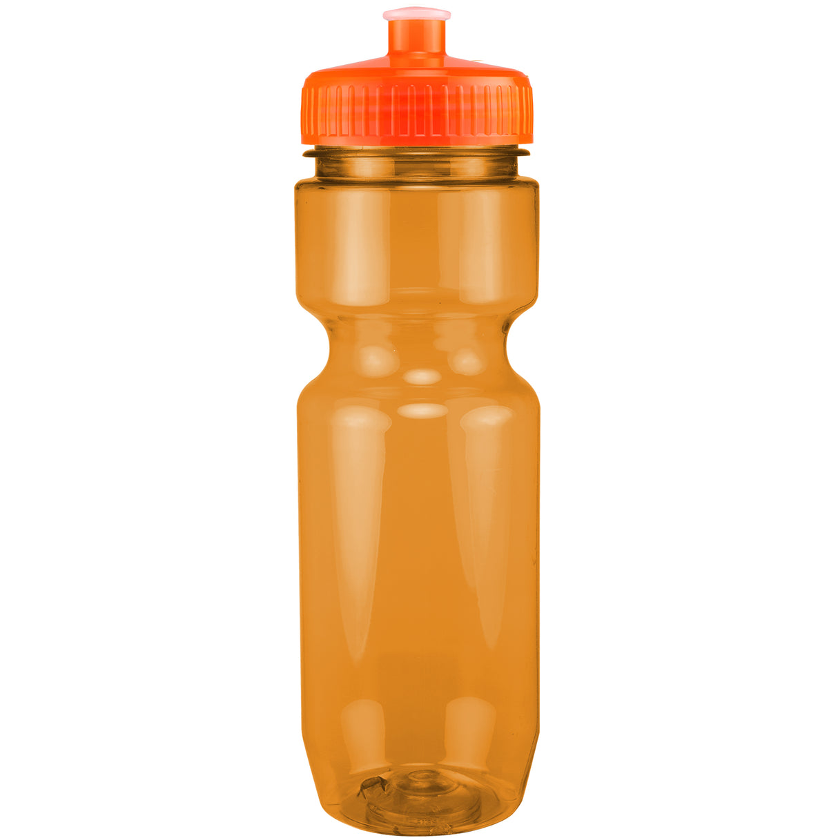 22 Oz. Translucent Bike Bottle w/ Push Pull Lid