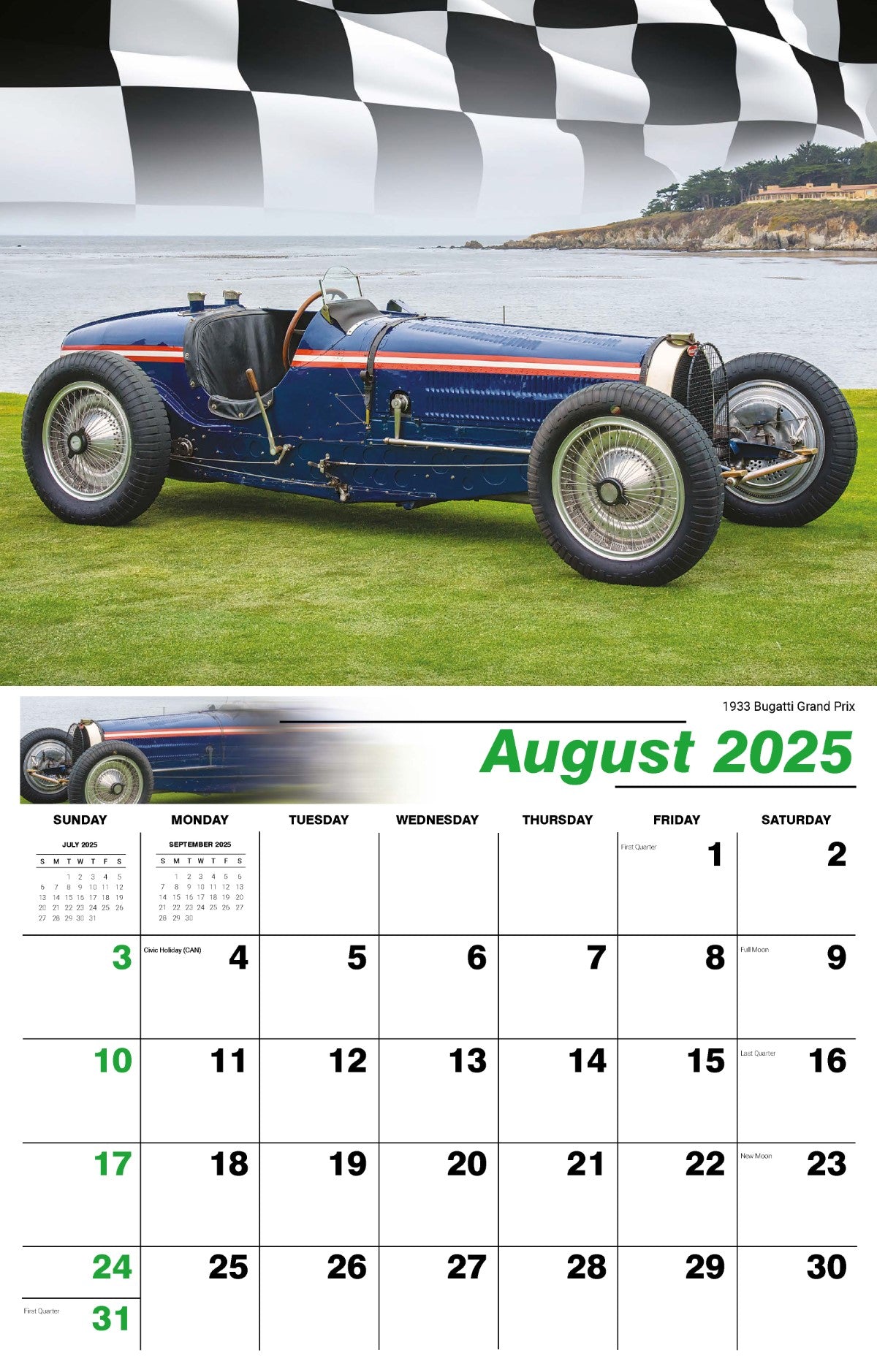 Galleria Wall Calendar 2025 Road Warriors