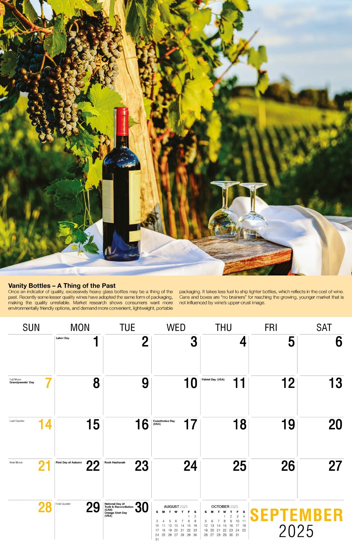Galleria Wall Calendar 2025 Vintages