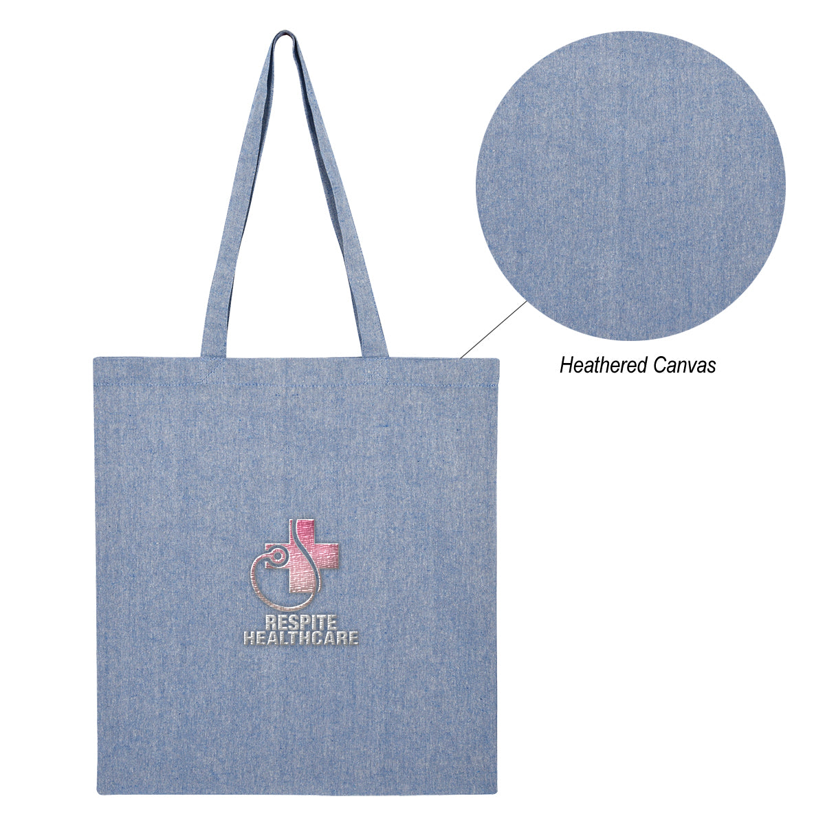 Harlow Heathered Tote Bag