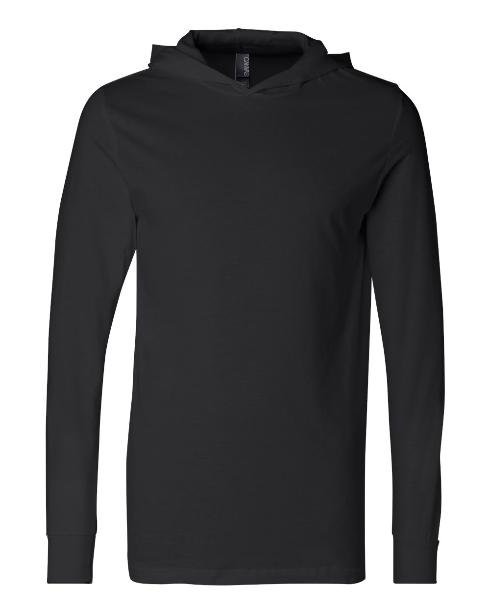 Bella+Canvas® Unisex Jersey Hooded Long Sleeve Tee