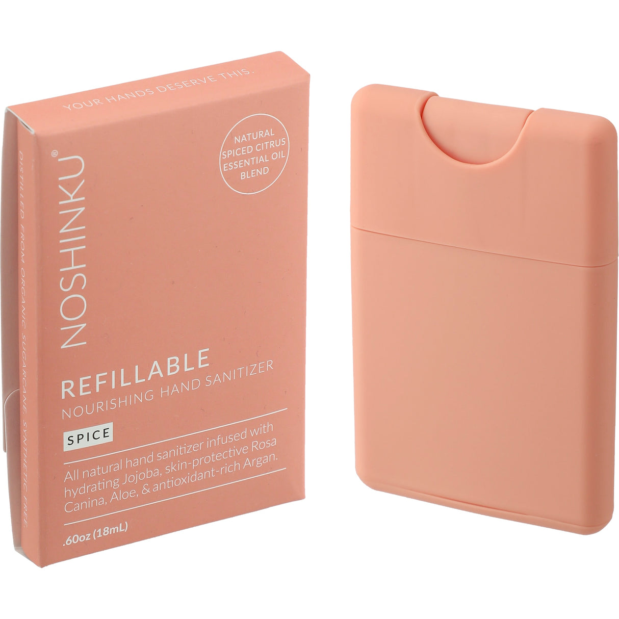 Noshinku Refillable Pocket Hand Sanitizer 0.6oz