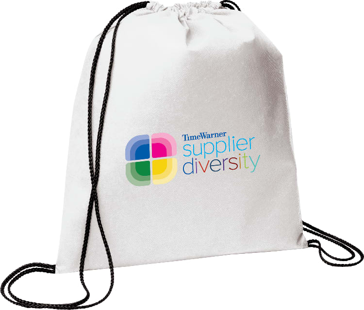 Evergreen Non-Woven Drawstring Bag