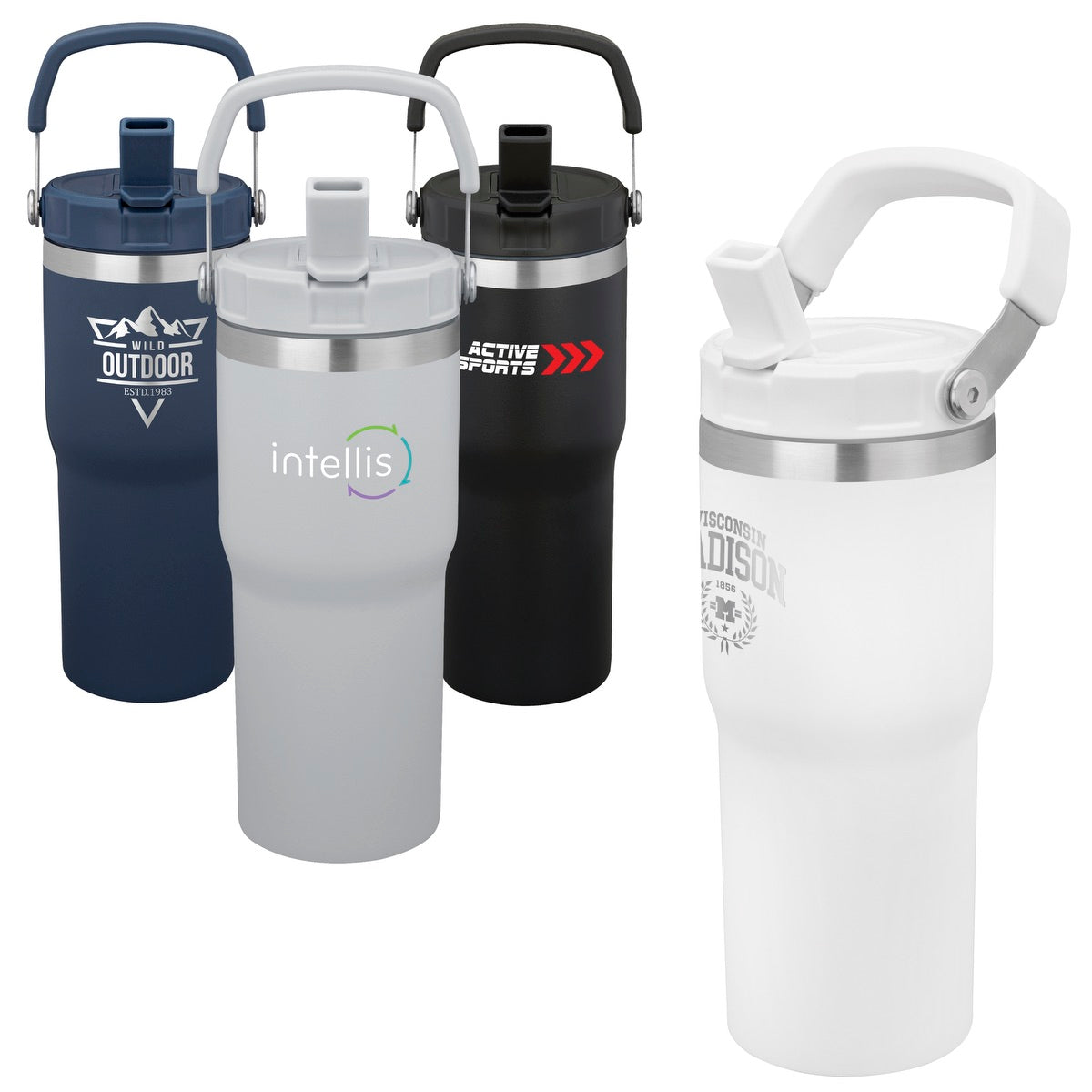 20oz Urban Peak® Pinnacle Flip Straw Tumbler