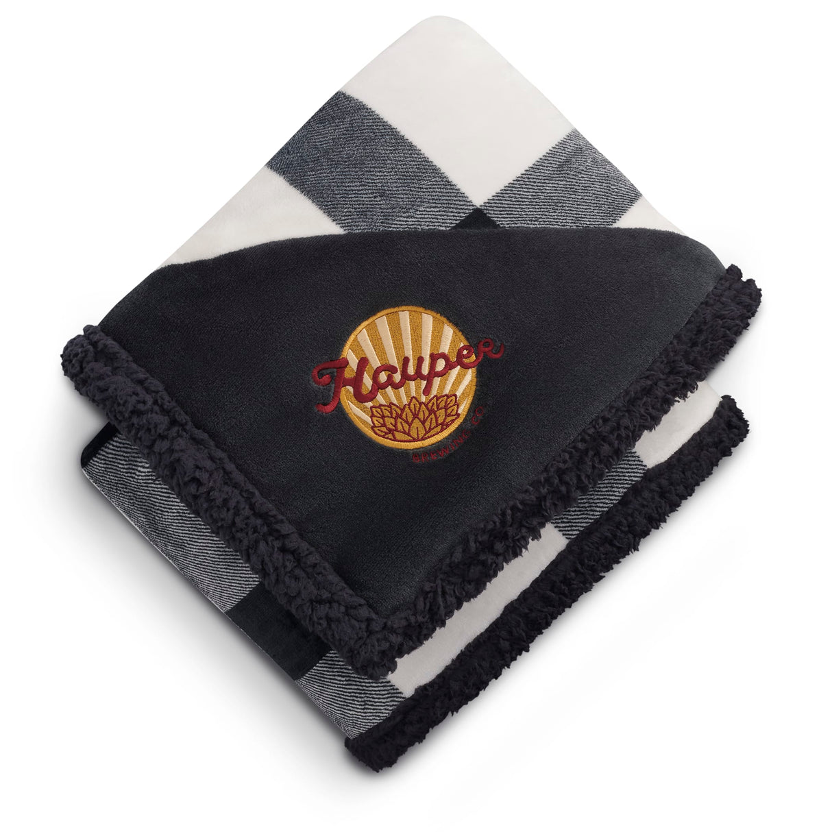 Field & Co.® Buffalo Plaid Sherpa Blanket