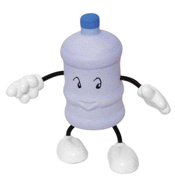 Water Bottle Stress Reliever Figure