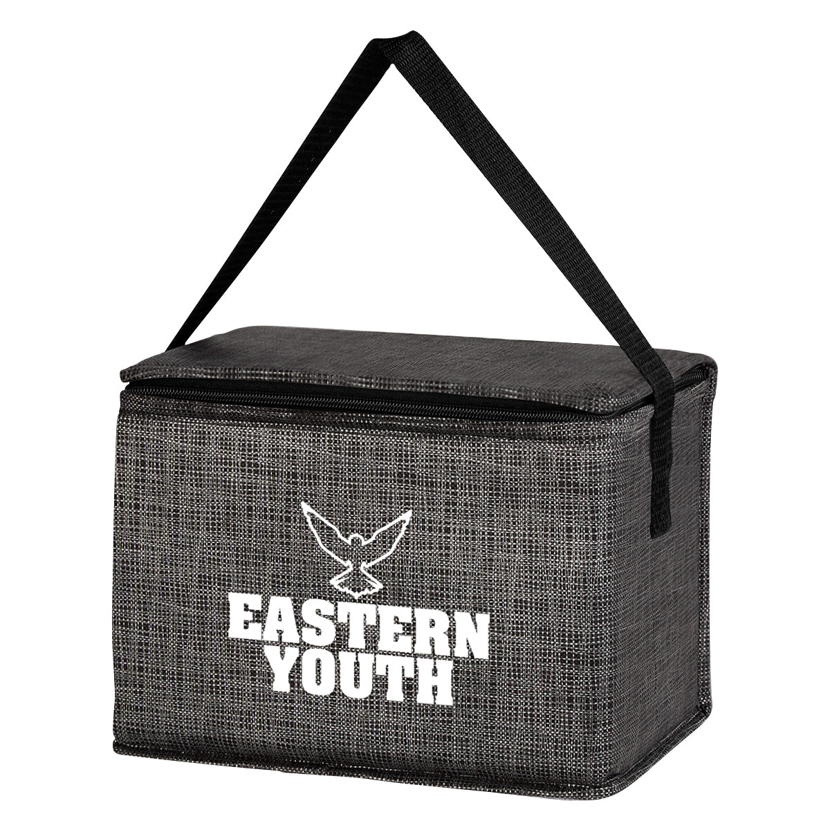 Crosshatch Non-woven Lunch Bag