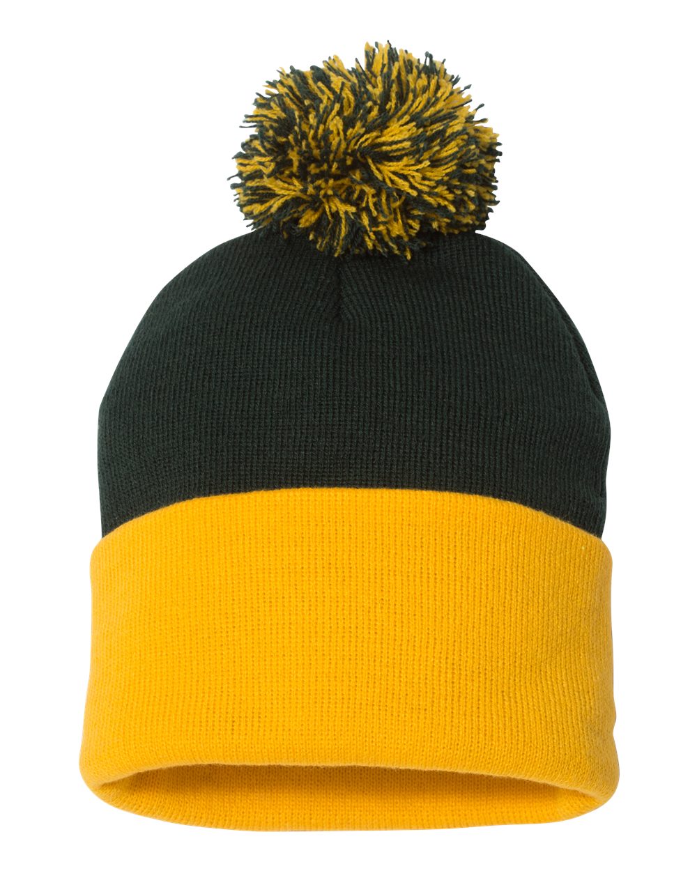 000462 Sportsman™ 12'' Pom Pom Knit Beanie