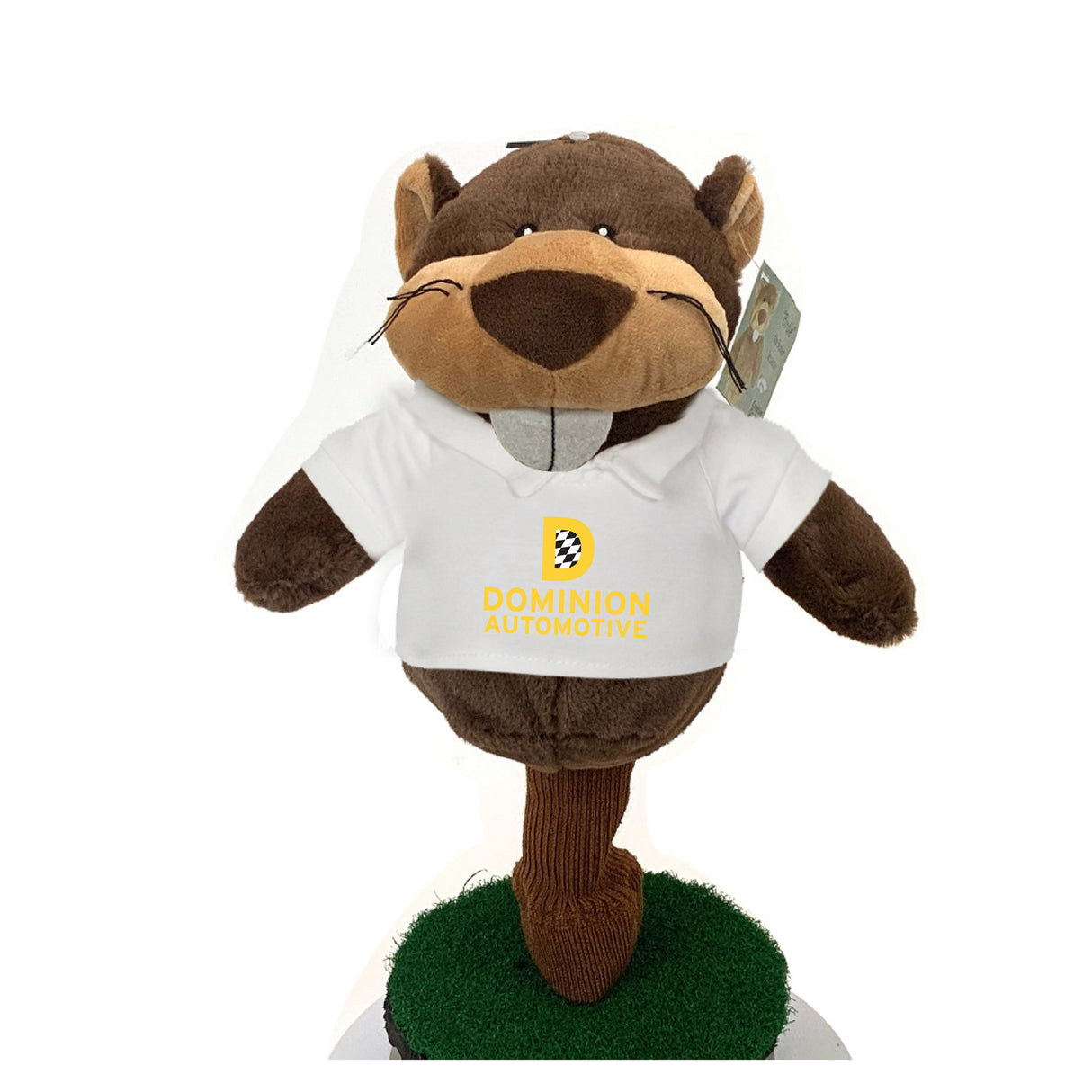 Cuddle Pals Head Cover "Birdie the Beaver" w/Golf Shirt